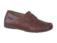 Chaussure mephisto sabots modele alyon cuir lisse brun moyen